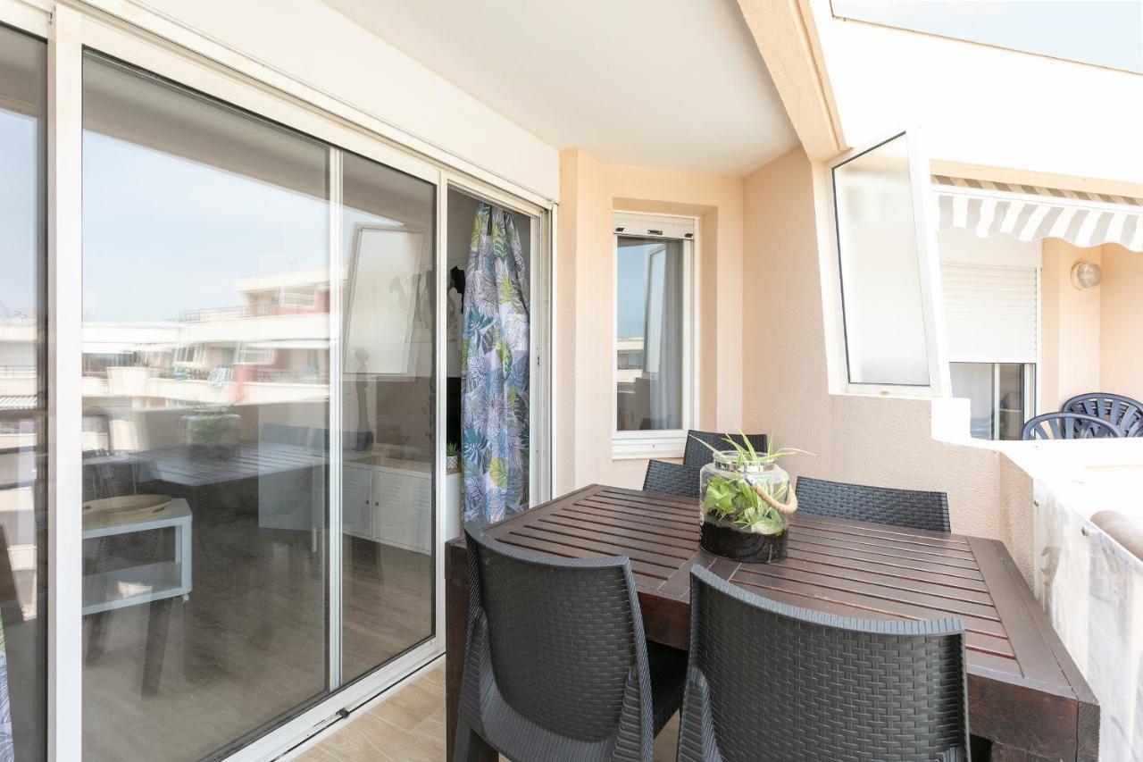T3 Terrasse Vue Sur Mer, Piscine, Parking, Wifi Et Clim
