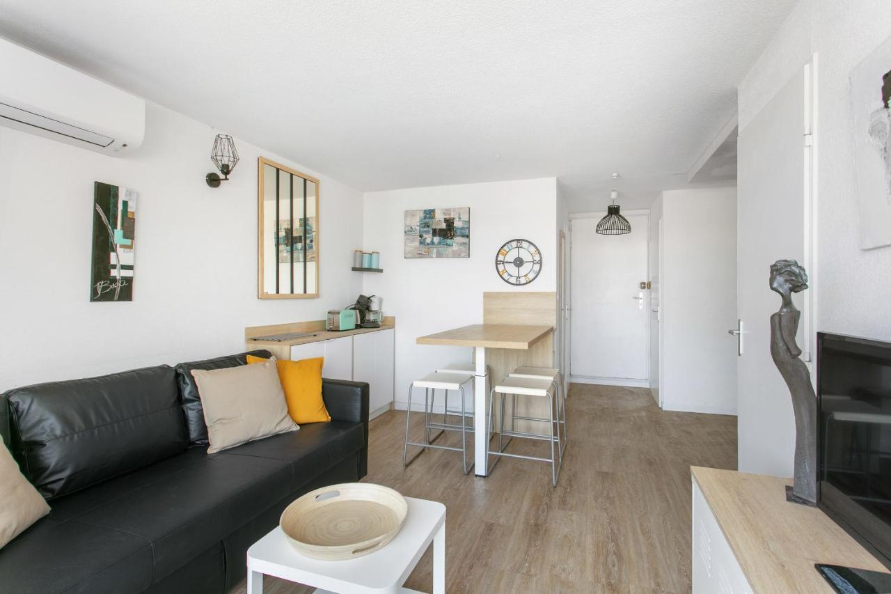 Apartment T3 Terrasse Vue Sur Mer, Piscine, Parking, Wifi Et Clim