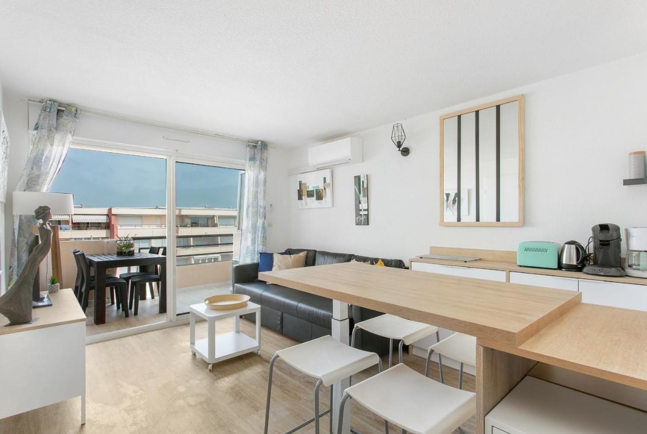 T3 Terrasse Vue Sur Mer, Piscine, Parking, Wifi Et Clim